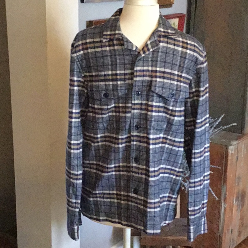 Officine Generale Jonas Flannel Shirts